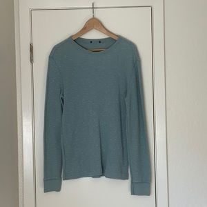 Gap Waffle Long Sleeve Shirt